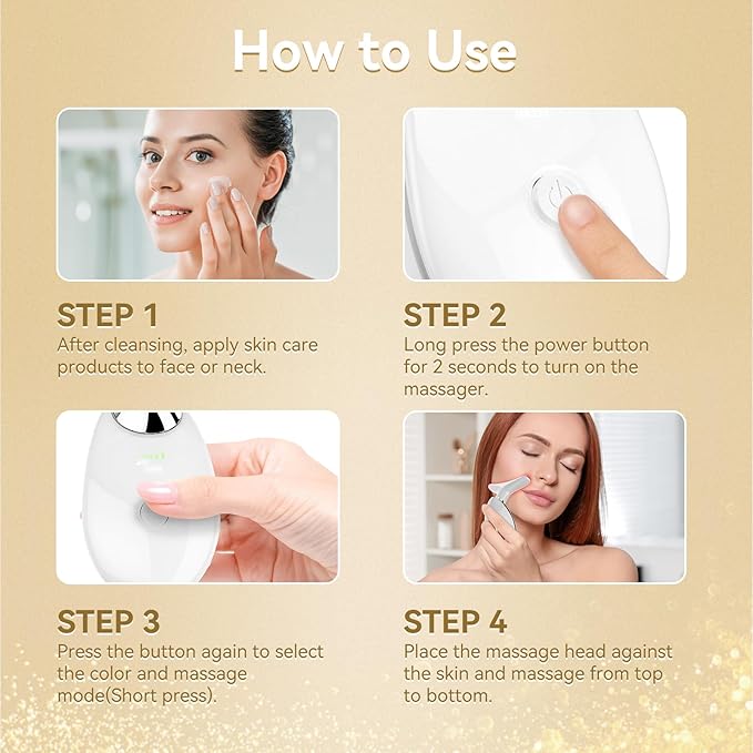 MagicWand™ Pro 7-Mode Light Therapy & Heating Facial Wand – Targets Acne, Wrinkles & Blemishes