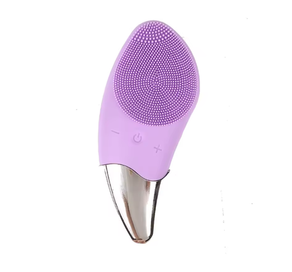 Solaris™ 6-in-1 Sonic Facial Cleansing & Massage Brush | Antimicrobial Silicone Deep Pore Scrubber