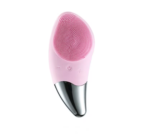Solaris™ 6-in-1 Sonic Facial Cleansing & Massage Brush | Antimicrobial Silicone Deep Pore Scrubber