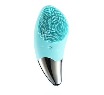 Solaris™ 6-in-1 Sonic Facial Cleansing & Massage Brush | Antimicrobial Silicone Deep Pore Scrubber